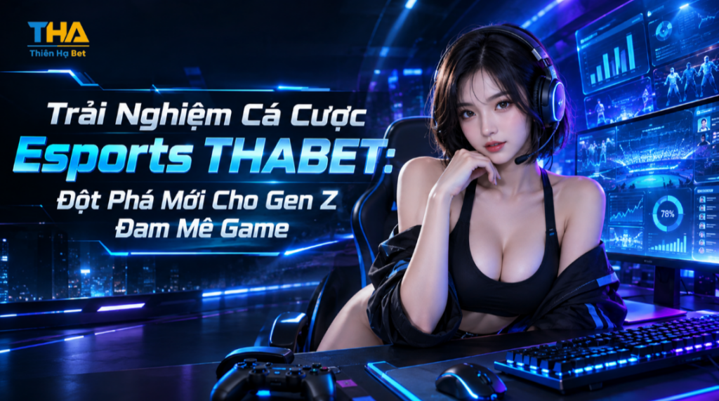 Trải Nghiệm Cá Cược Esports THABET: Đột Phá Mới Cho Gen Z Đam Mê Game